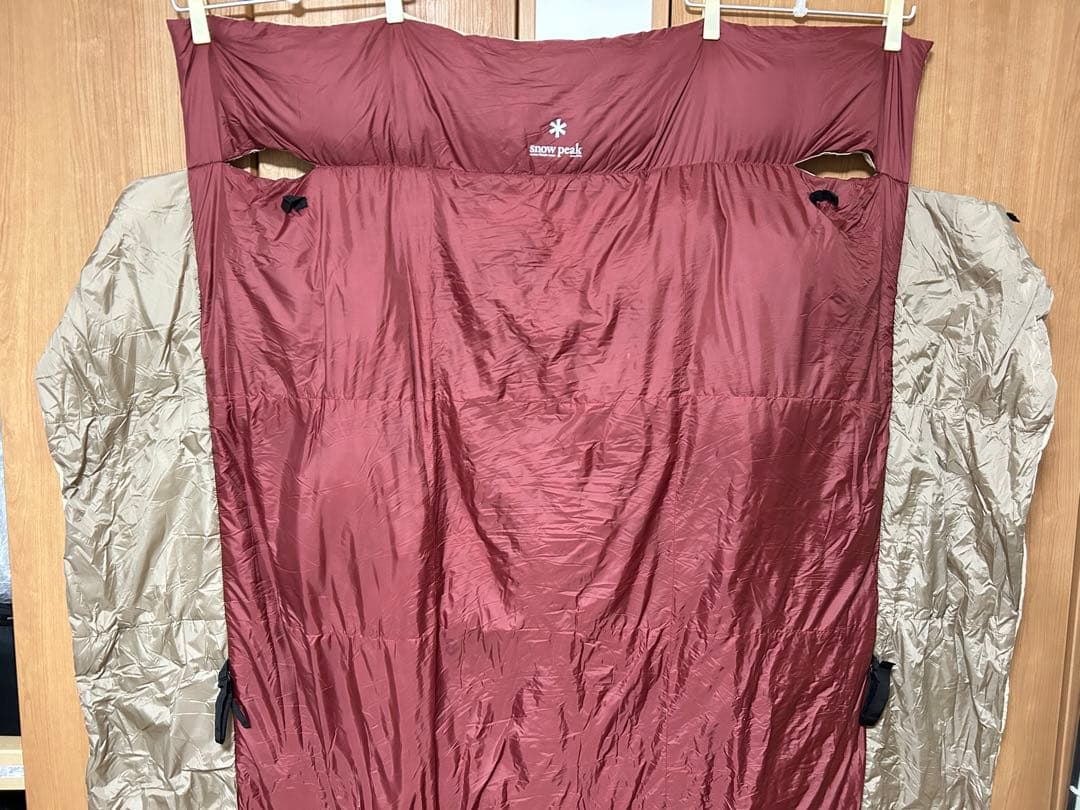 【たろうさん】スノーピーク グランドオフトンシングル＋マットシーツセット