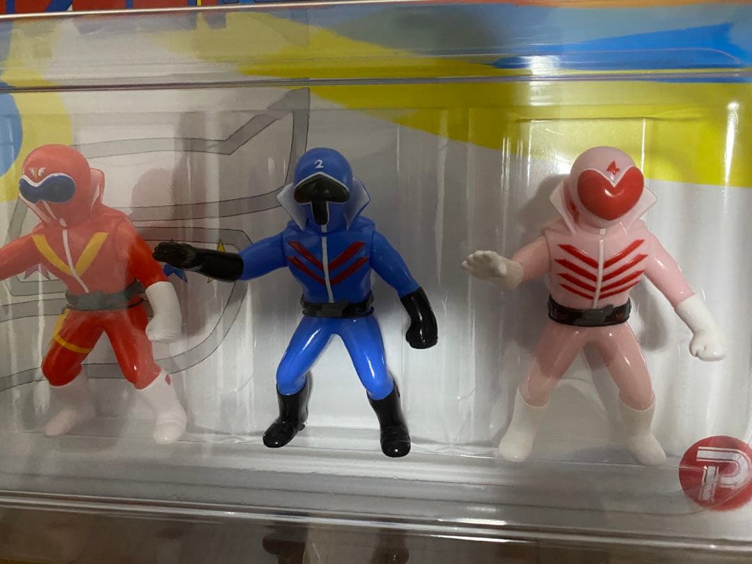 秘密戦隊ゴレンジャー★50周年限定販売★MAX TOY★京王★ソフビ