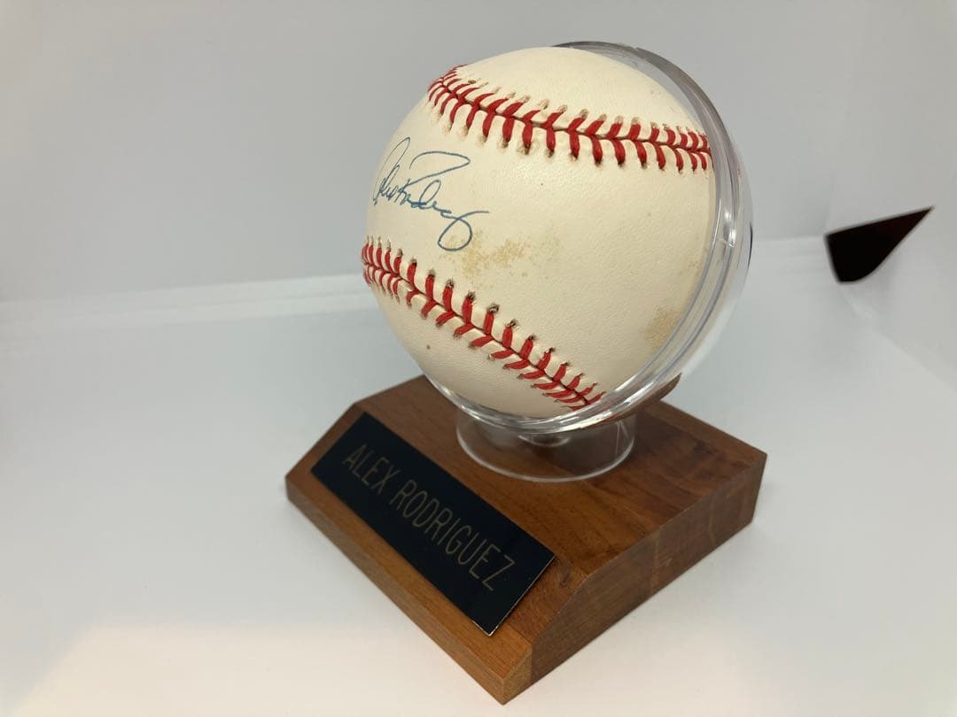 アレックス・ロドリゲス A-Rod 直筆サイン入り公式ボール スコアボード社認定