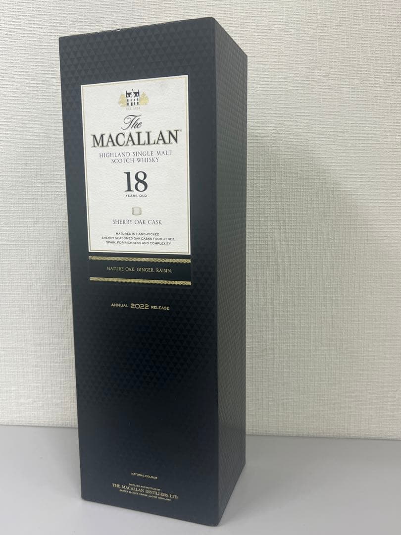 マッカラン18年シェリーオークカスク　2022