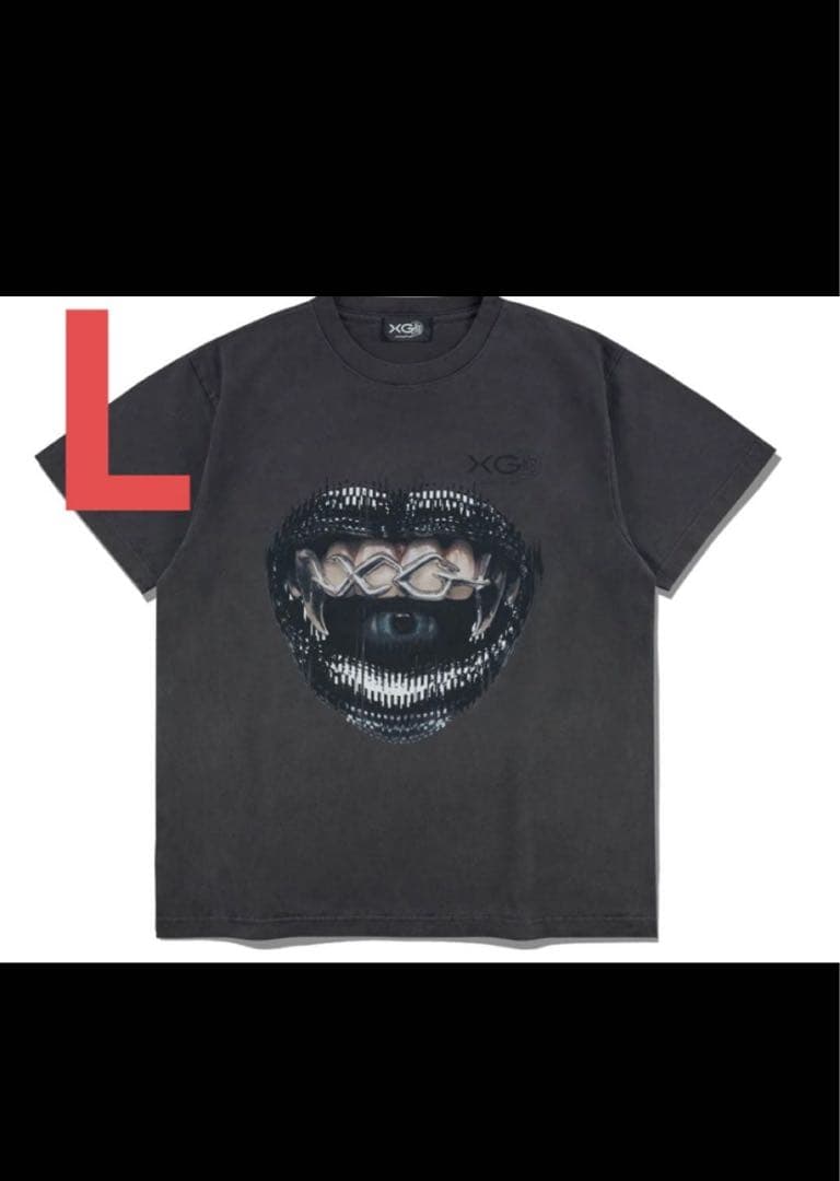 XG×GR8 Crew Neck Tee / BLACK Lサイズ