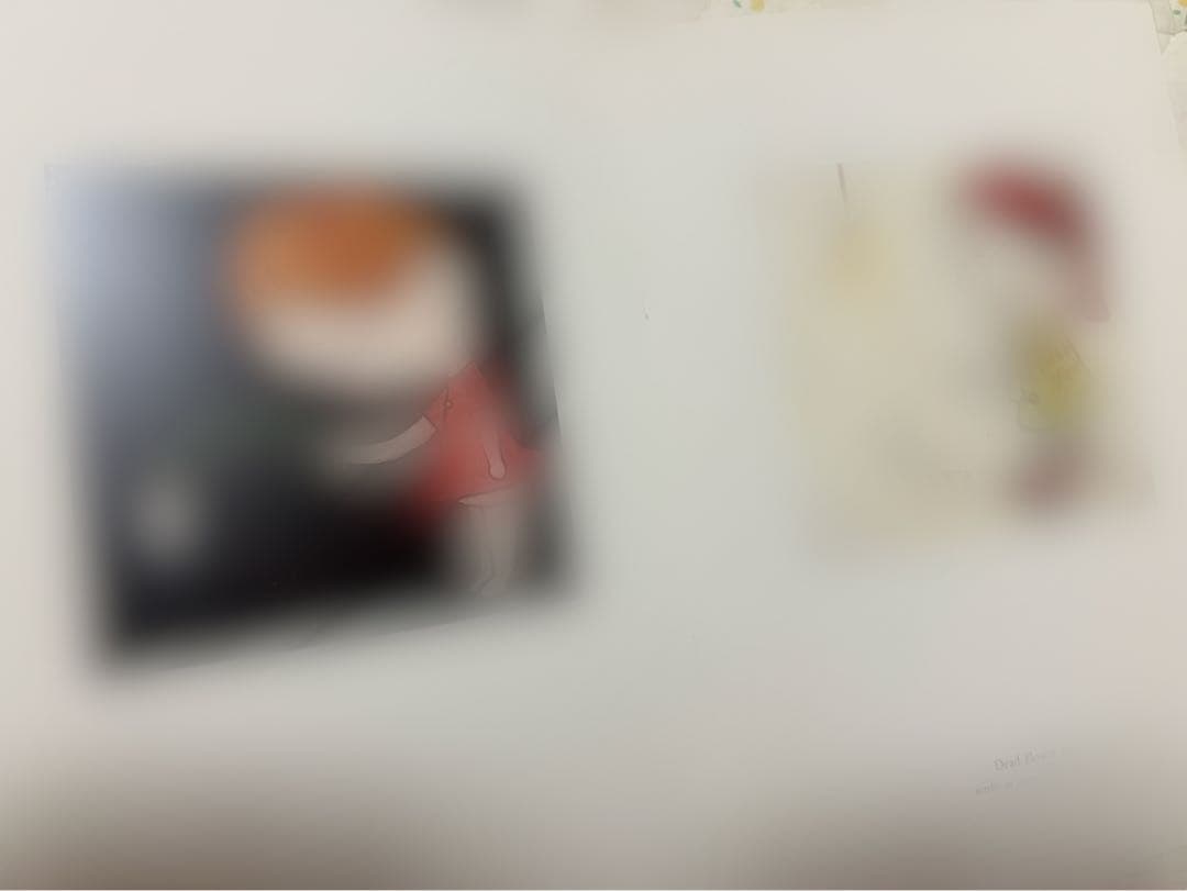 [貴重品] 奈良美智の古いフライヤーと古い展覧会案内冊子