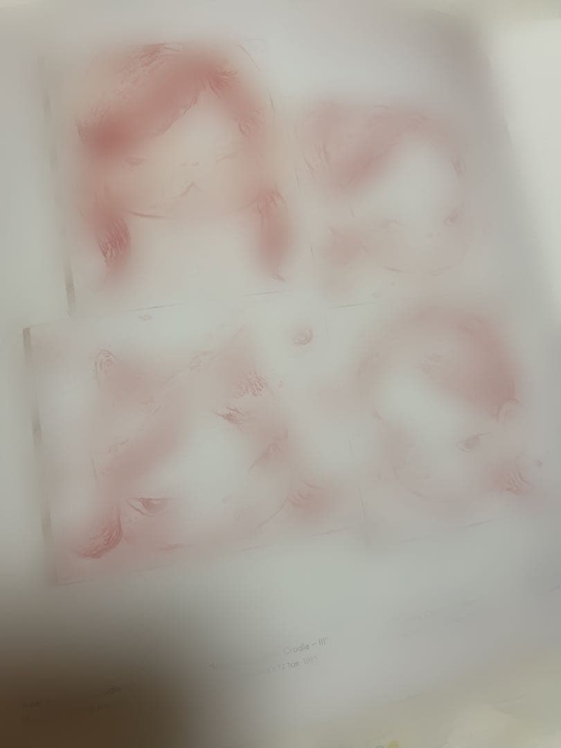 [貴重品] 奈良美智の古いフライヤーと古い展覧会案内冊子