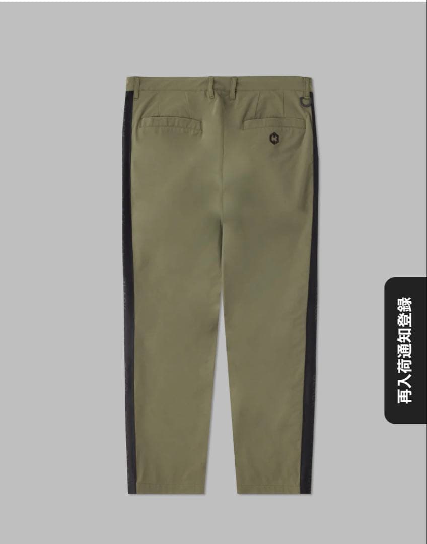 【新品未使用】CRONOS BLACK SIDE LINE PANTS