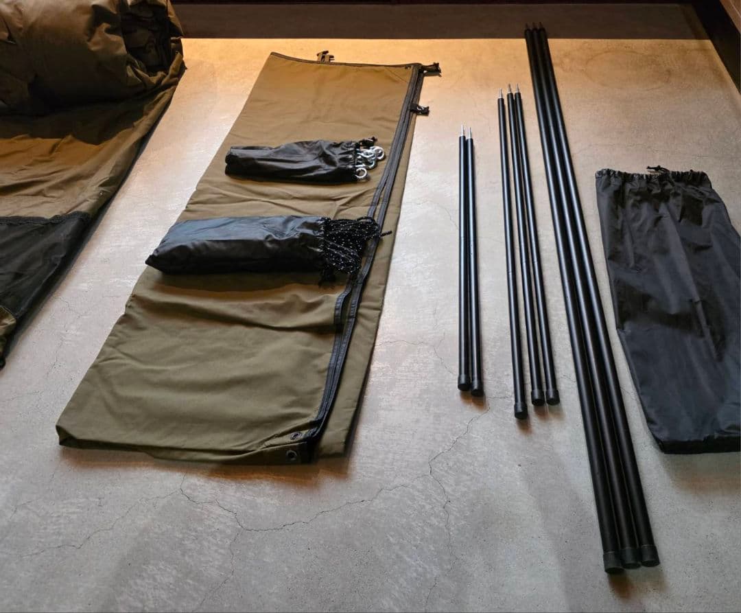 ZUKK pique tc ズック　ピケtc 別売りエクステンションタープ付属