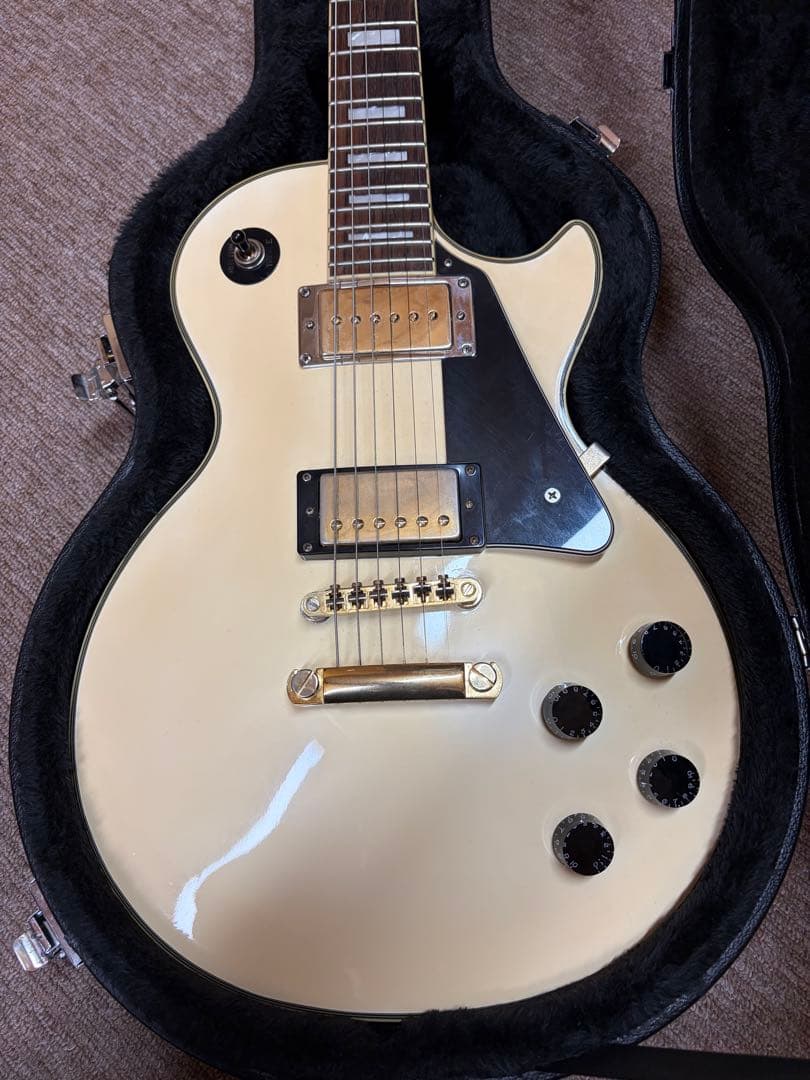 Epiphone LesPaul Custom ハードケース付き