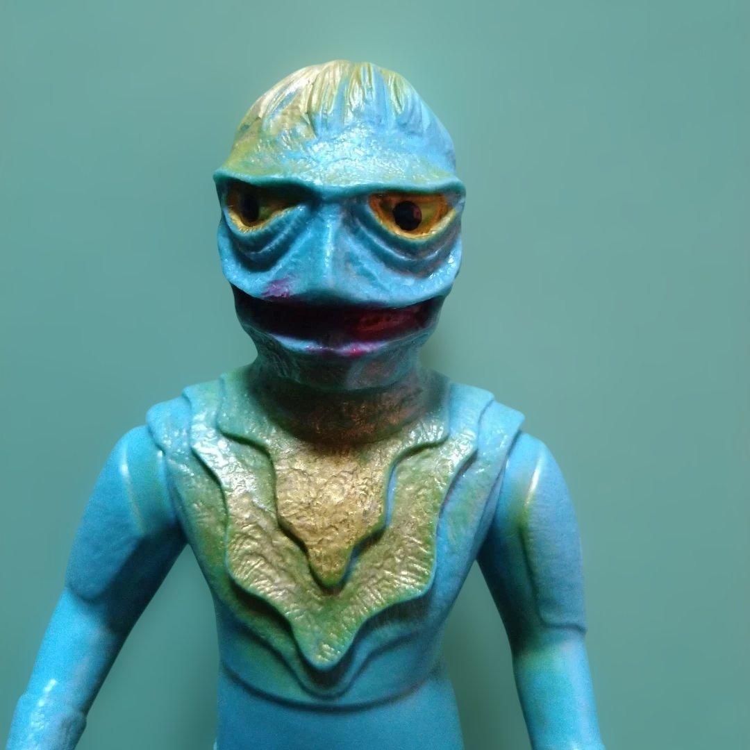 【当時物 】ブルマァク 鉄人タイガーセブン カッパ原人 ソフビ