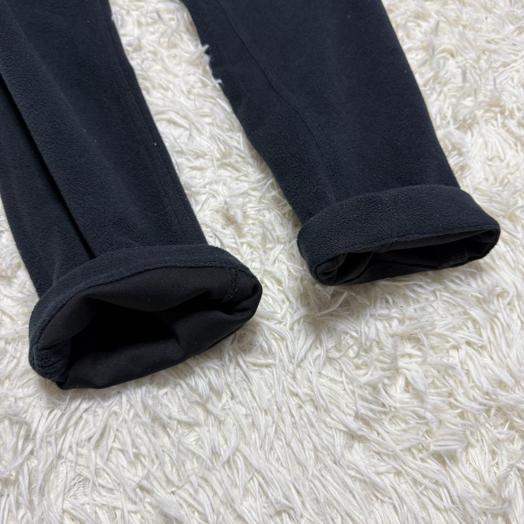 【v12】美品 フリースパンツ ロングパンツ ロゴ Lサイズ メンズ