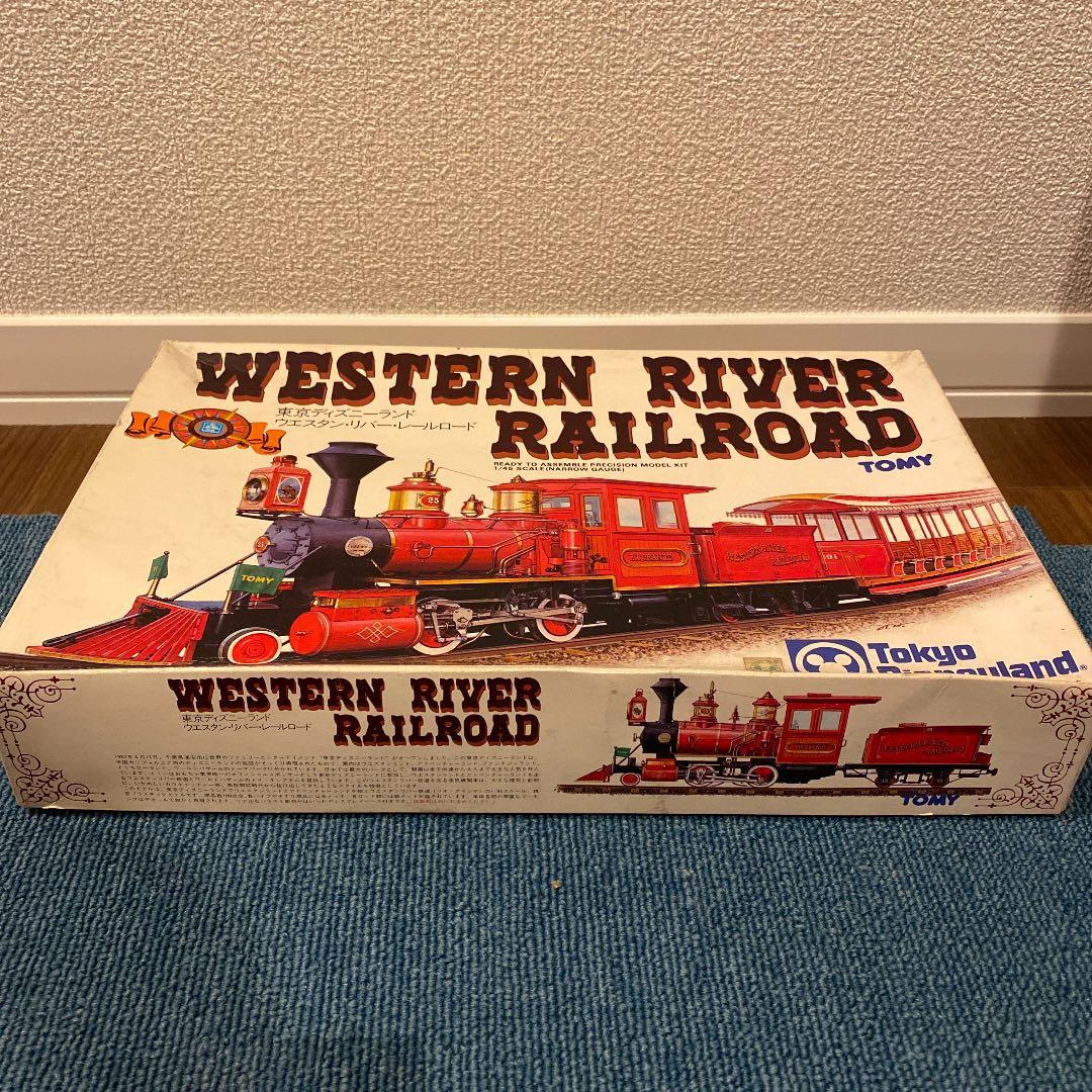 絶版品　限定価格TOMY製　ウエスタンリバー鉄道　昭和58年頃