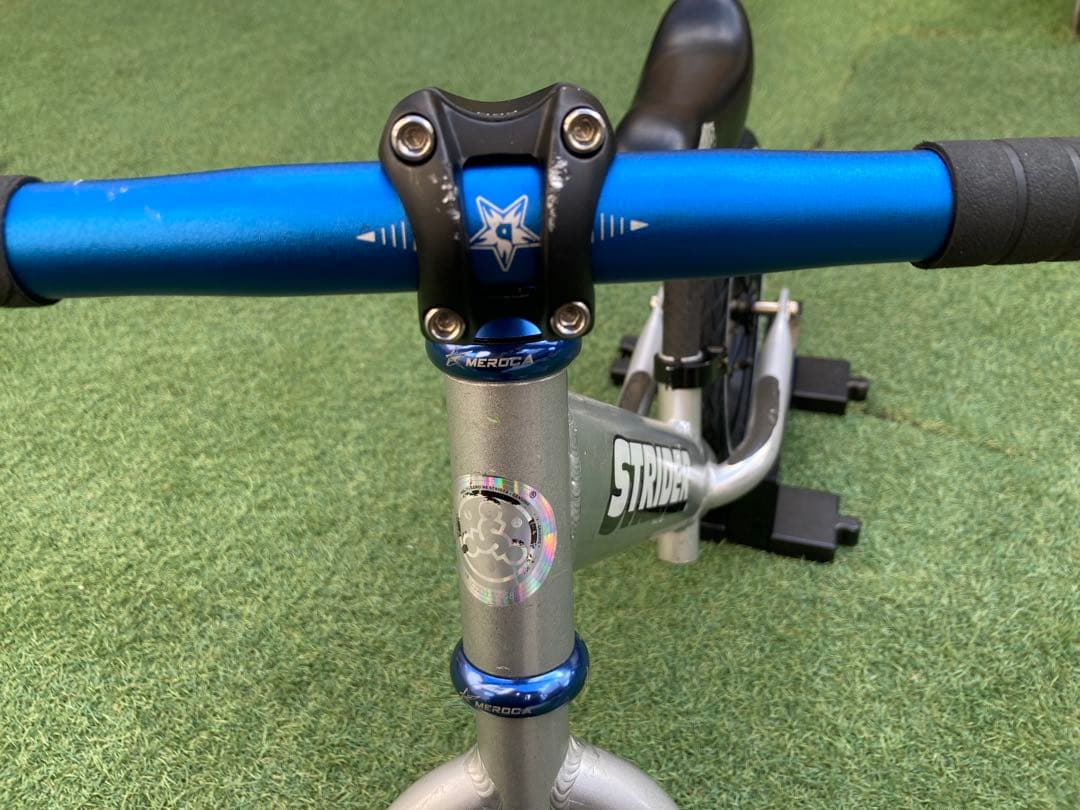 striderpro ストライダープロ　シルバー　カーボンシートポスト　カスタム