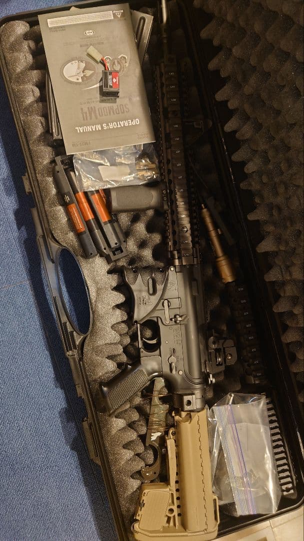 東京マルイ 次世代 SOPMOD M4 RISii FSP 外装カスタム