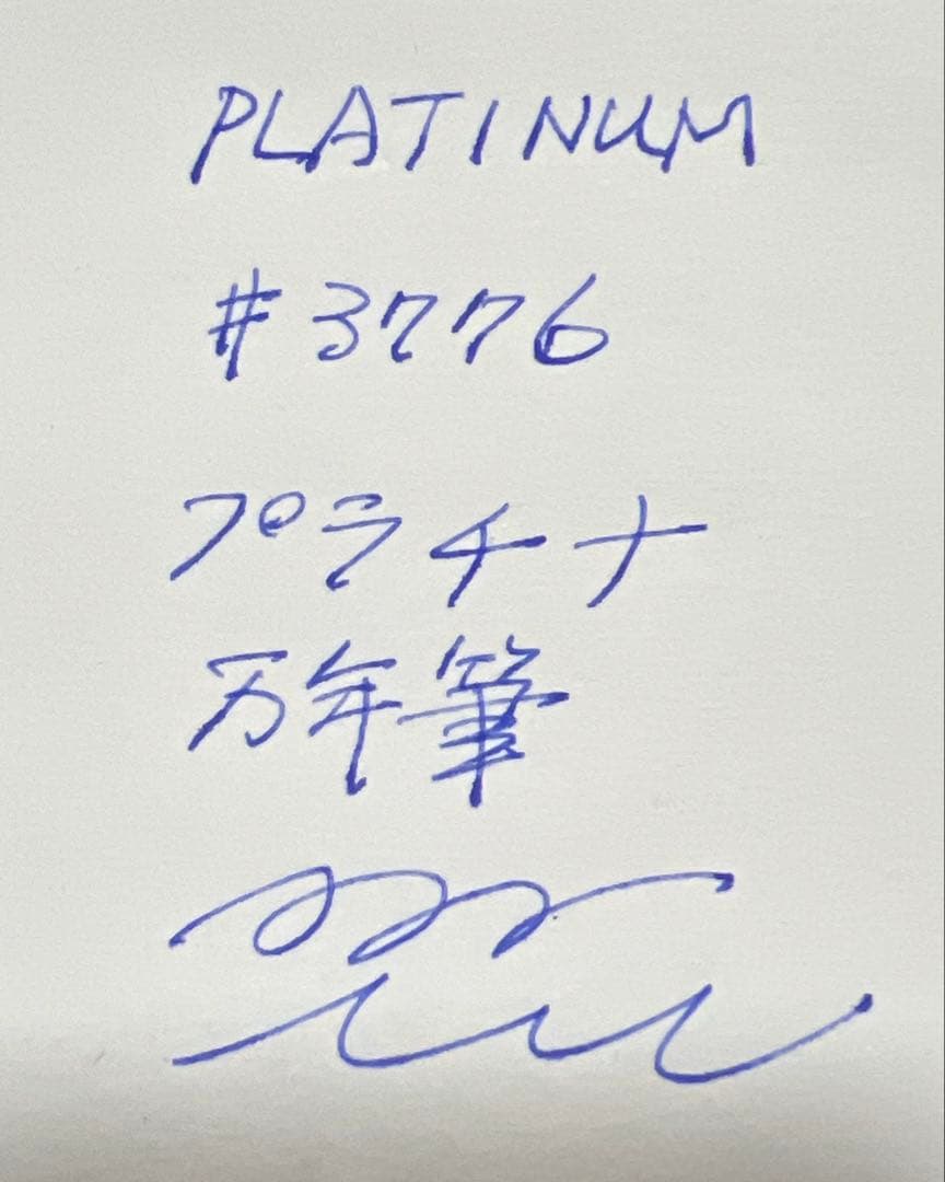 年末年始セール‼️PLATINUM 万年筆 #3776 CENTURY 黒 14K