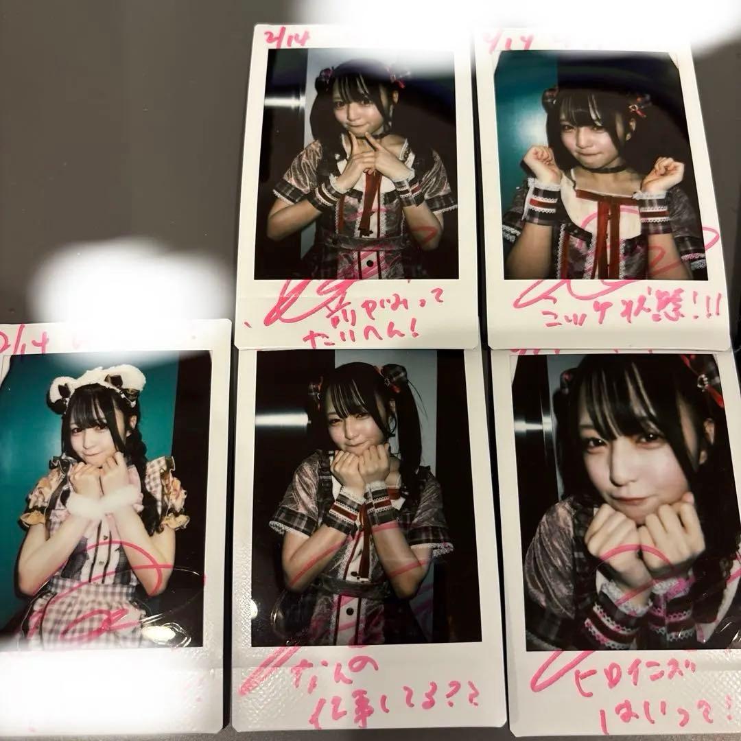 元iLiFE! 那蘭のどか チェキ 5枚 2/14バレンタイン衣装