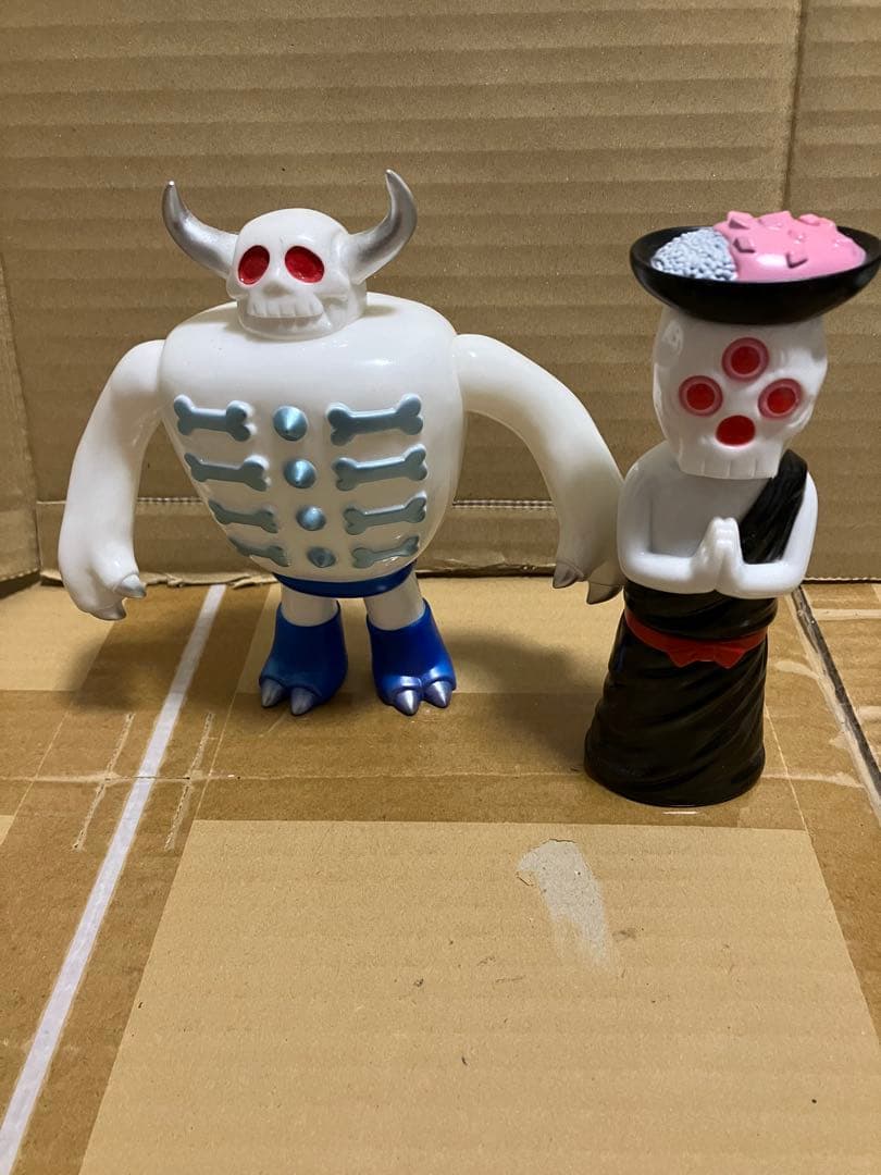 インディーズソフビ スカルトイズ ドックンロール2号 カレーマン