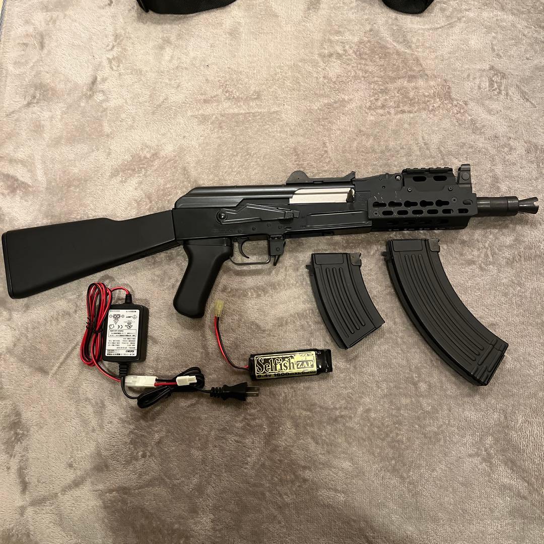 AK47 βスペツナズ　 東京マルイ電動ガンセット（マガジン×2、充電器付き）