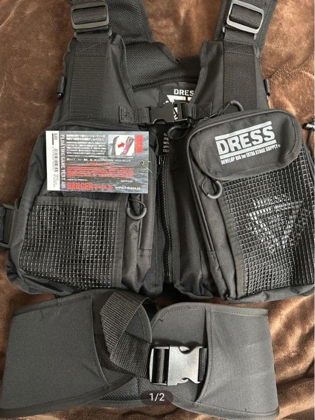 DRESS フローティング ゲームベスト AIR サポーター付