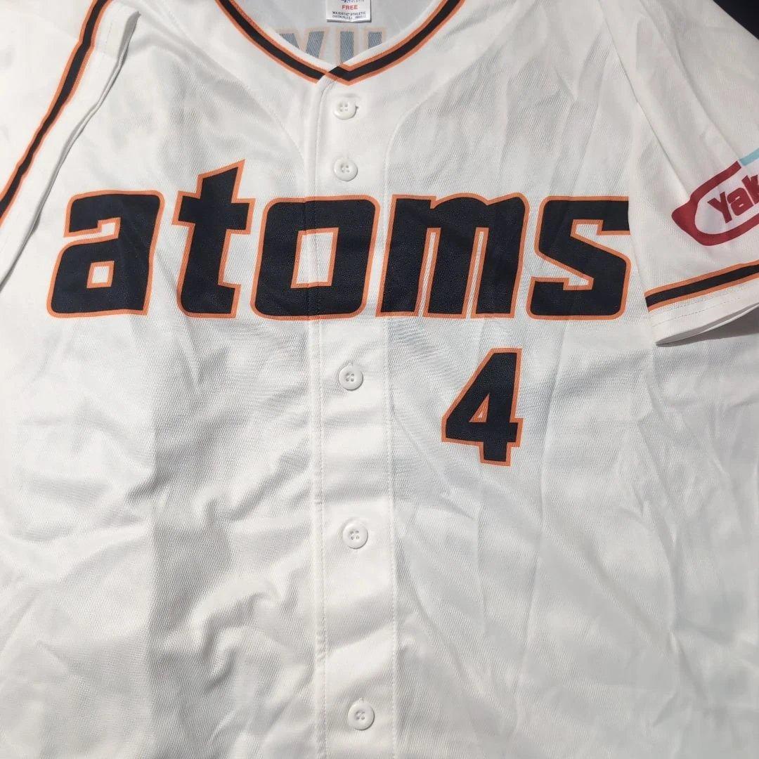 東京ヤクルトスワローズ ユニフォーム 丸山和郁 #4 アトムズ 復刻