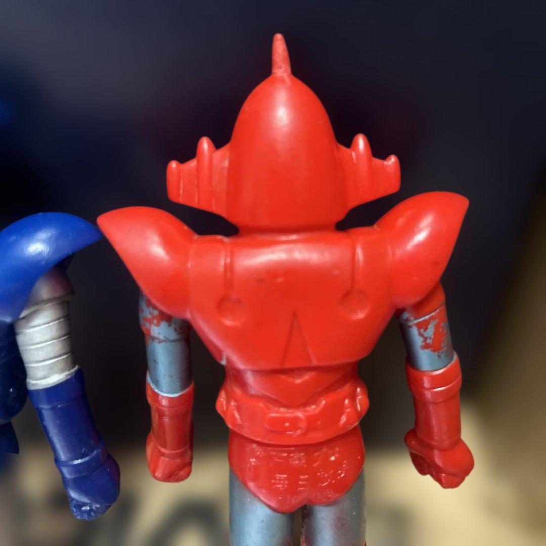 宇宙鉄人キョーダイン　スカイゼル　グランゼル　ミドルサイズ　当時物