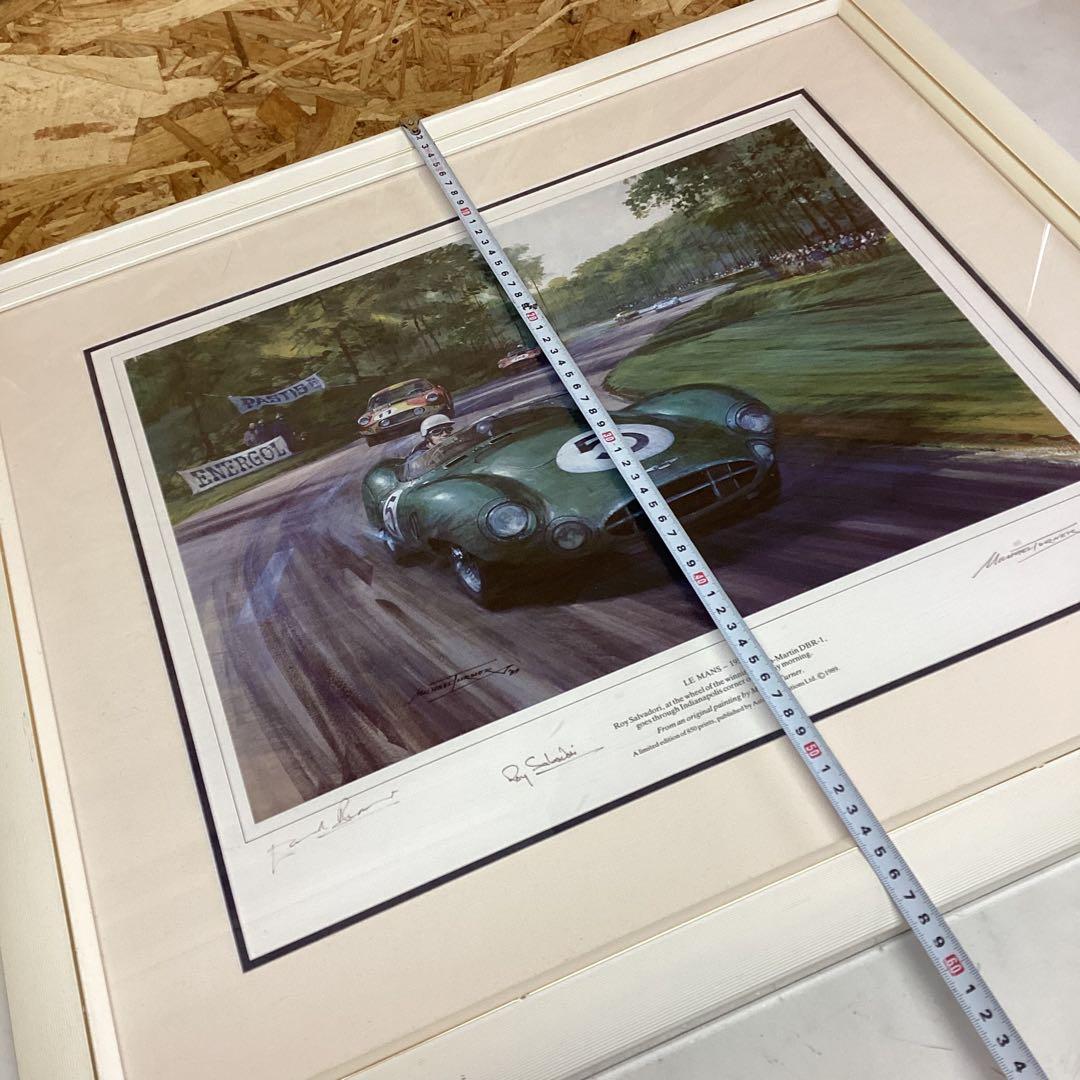 LE MANS - 1959 リトグラフ 限定版　額縁付き　（I 73