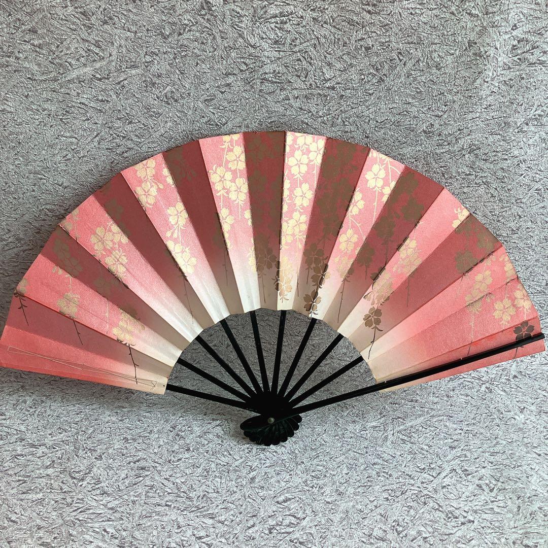 舞扇子3点セット 専用ケース付き 桜 藤 和柄扇子 舞扇