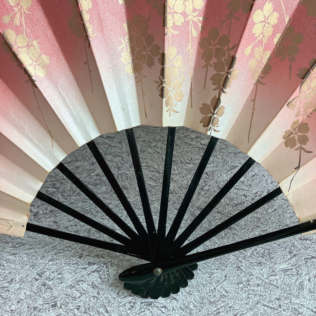 舞扇子3点セット 専用ケース付き 桜 藤 和柄扇子 舞扇