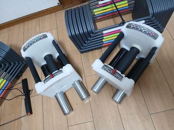 POWERBLOCK パワーブロック 可変式ダンベル 36Kg×2個