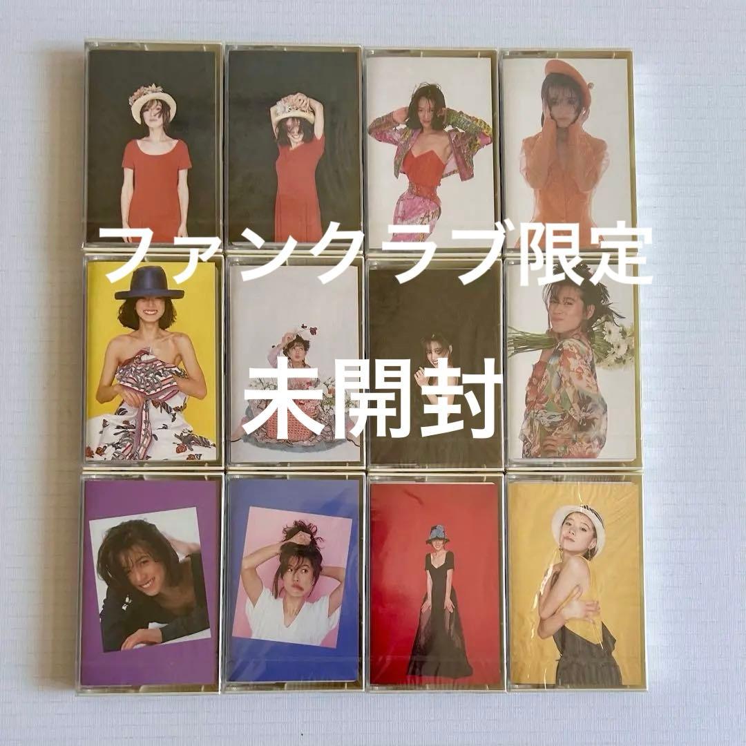 【未開封・未使用】中森明菜 カセットテープ ファンクラブ限定