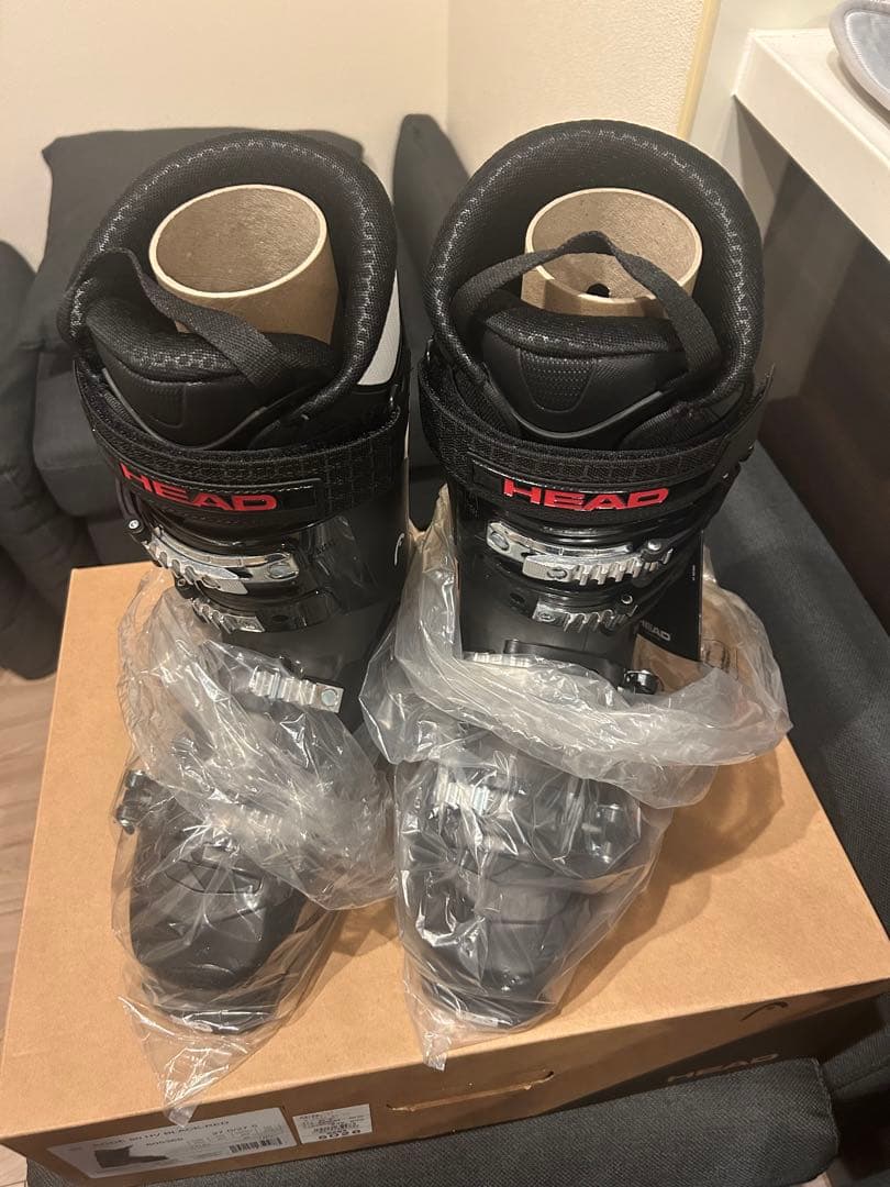 HEAD EDGE 80 HVブラック-レッド 27.0/27.5