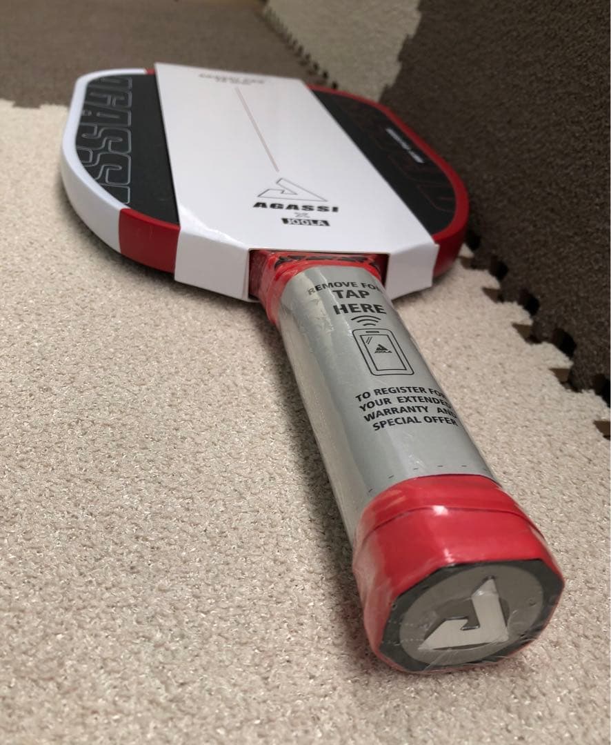 新品！！JOOLA ヨーラピックルボール パドル アガシ プロ 14mm