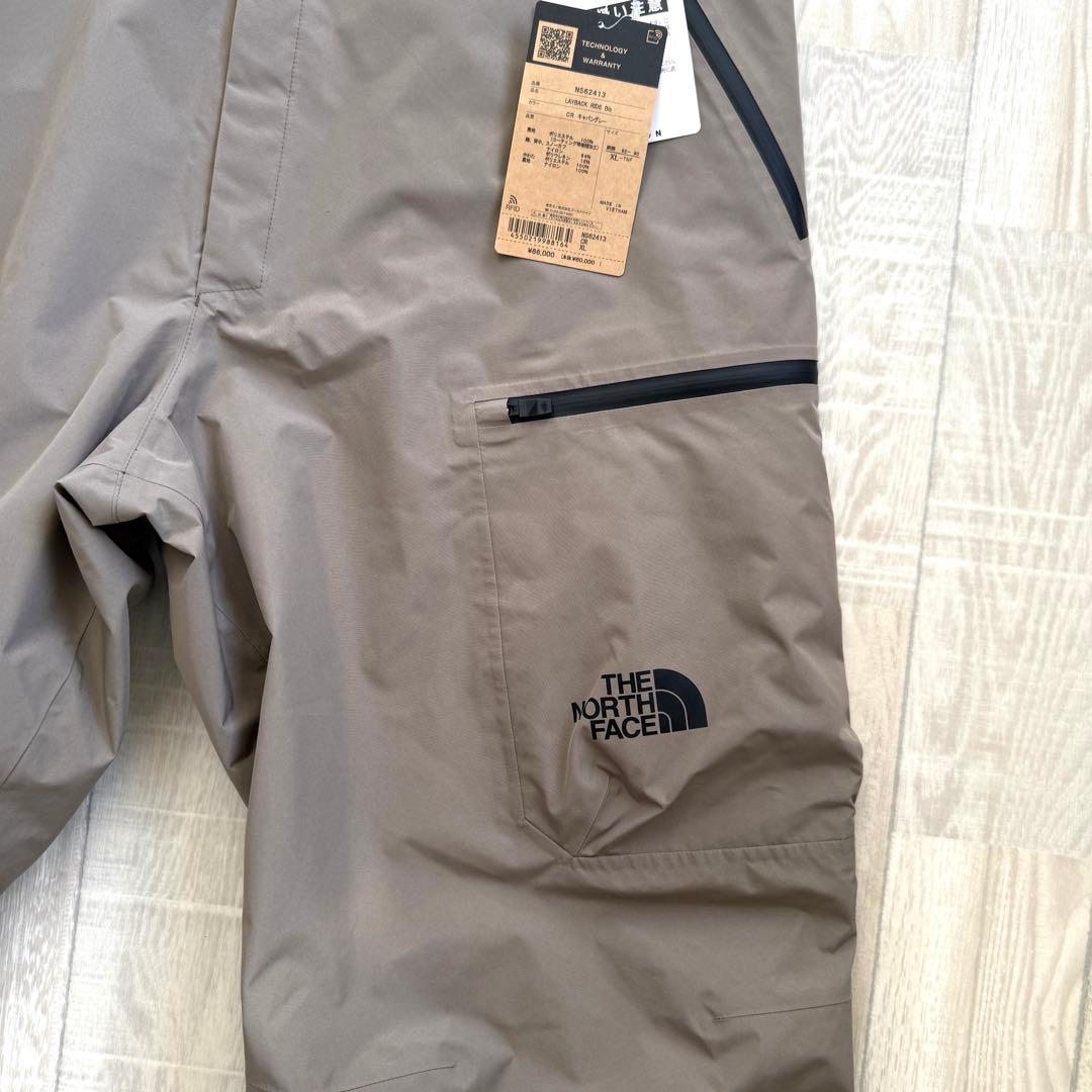 ノースフェイス LAYBACK RIDE Bib レイバックライド ビブ パンツ