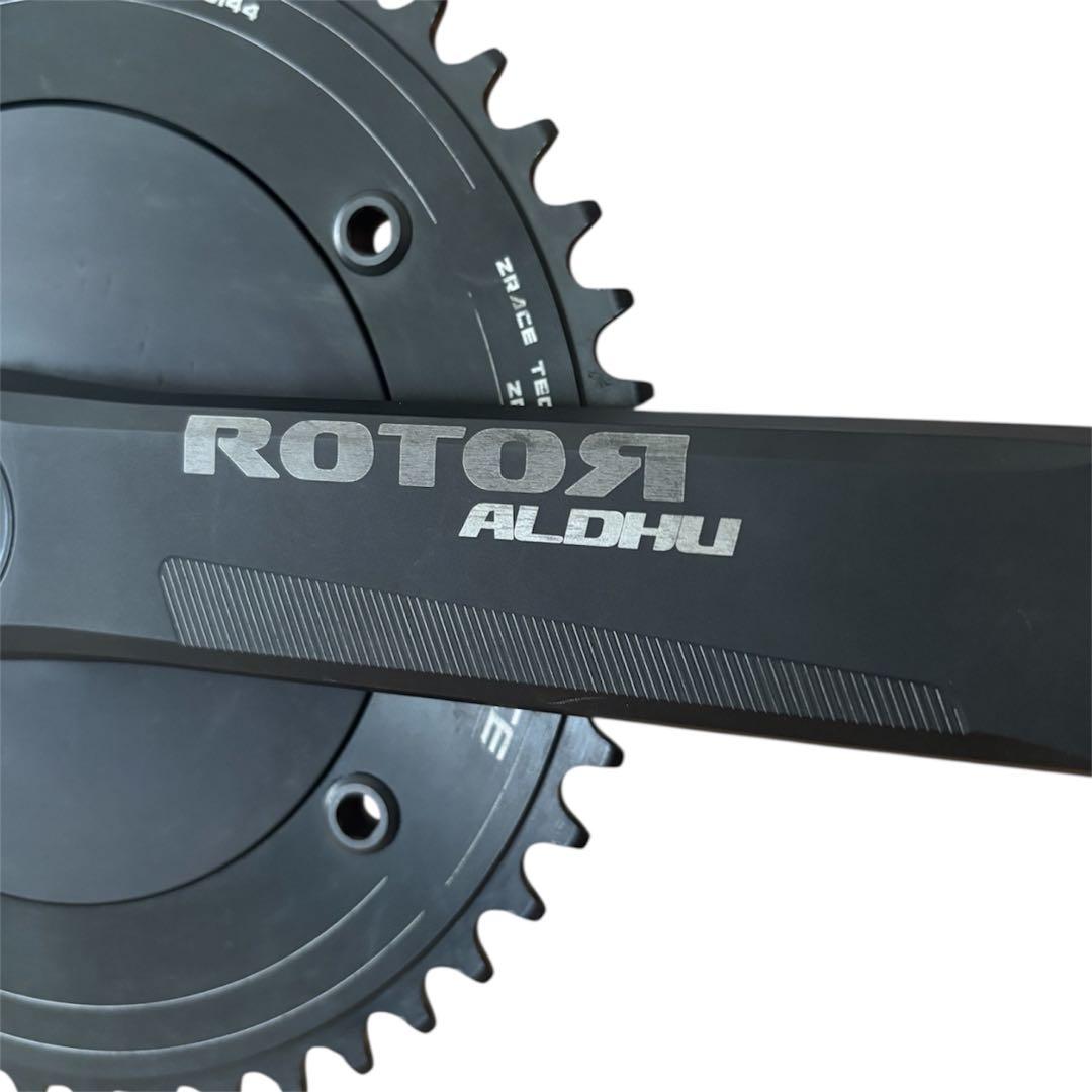 ROTOR ALDHU TRACK 30 165mm クランク49T BB付