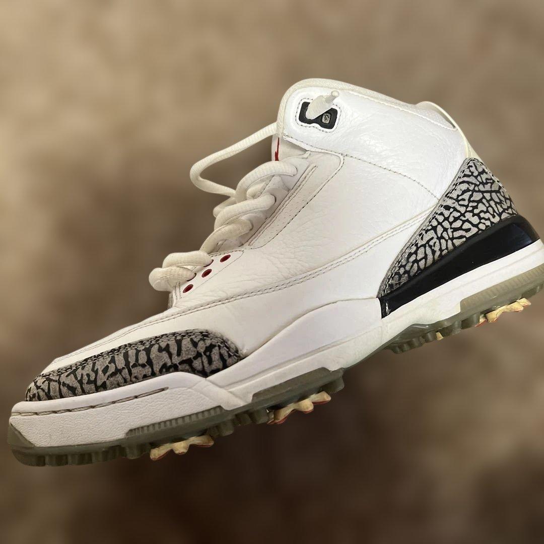 【希少】ナイキ　エアジョーダン3 ゴルフシューズ　28cm