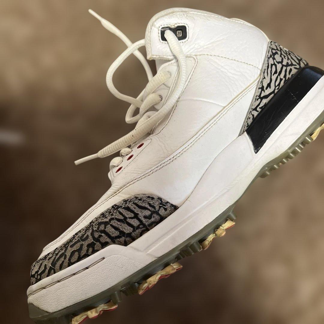 【希少】ナイキ　エアジョーダン3 ゴルフシューズ　28cm