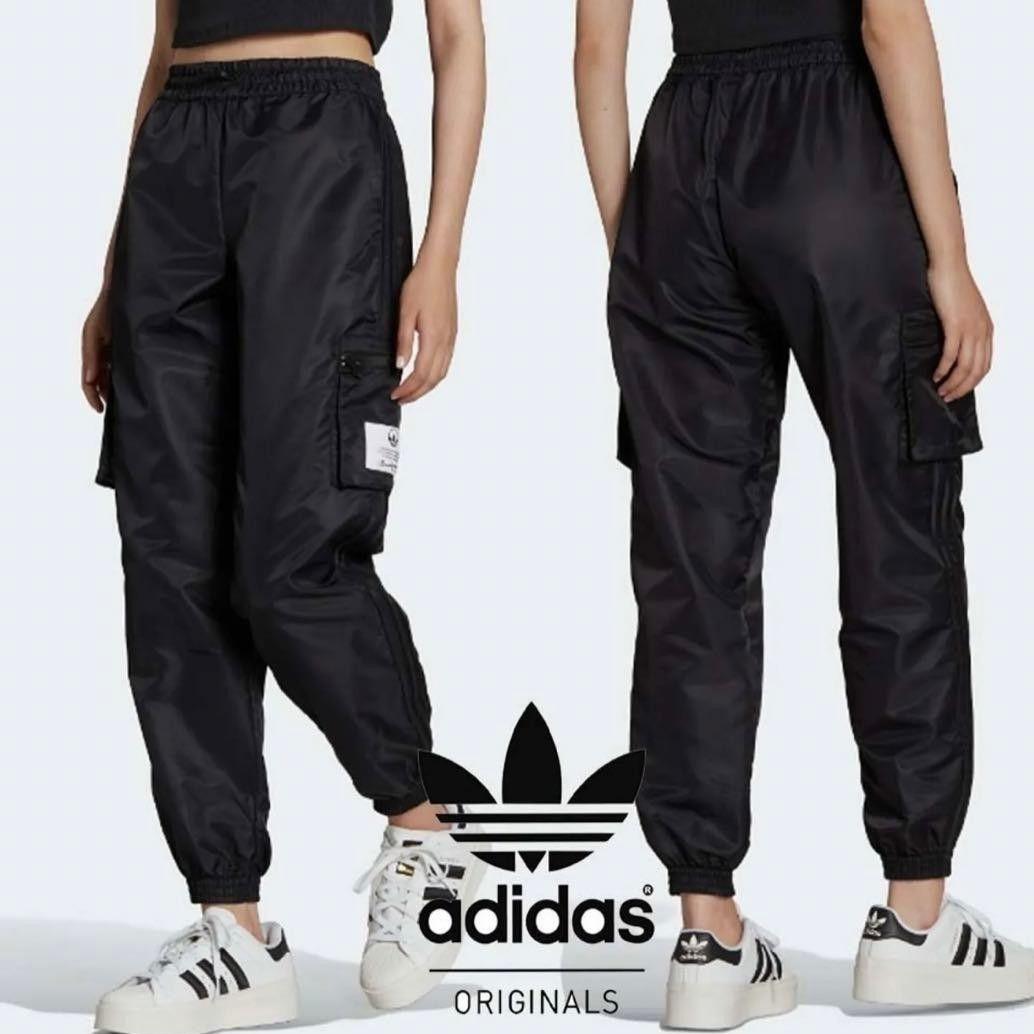 美品✨adidas　アディダス　パンツ　ブラック　М