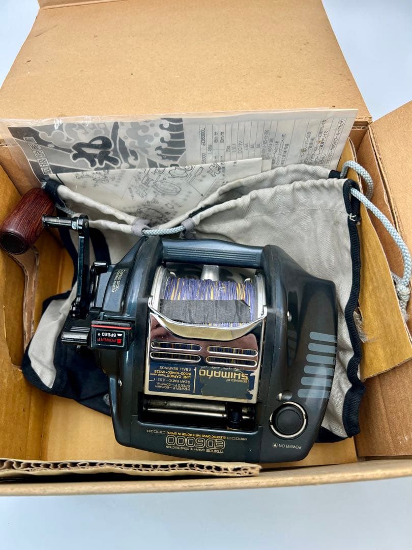 SHIMANO シマノ チタノス電動丸 ED6000【通電確認済】