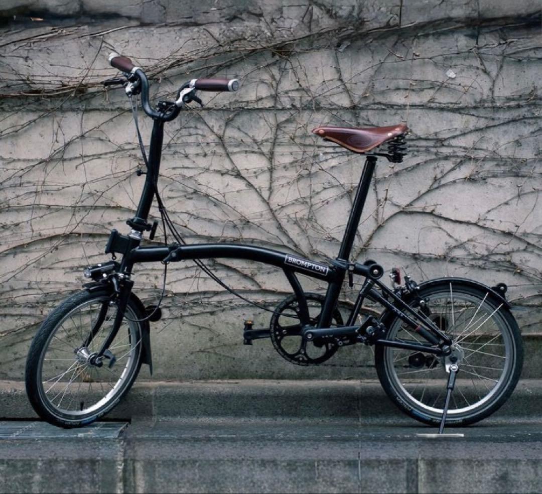 BROMPTON 折りたたみ自転車 オールブラック