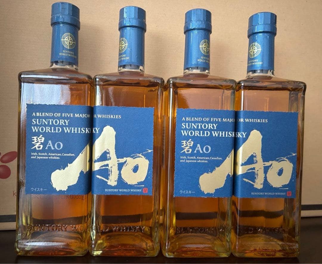 碧 Ao ウイスキー 700ml 4本　箱付き
