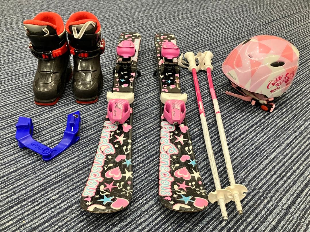 子供スキー板6点セット(スタートフルセット)