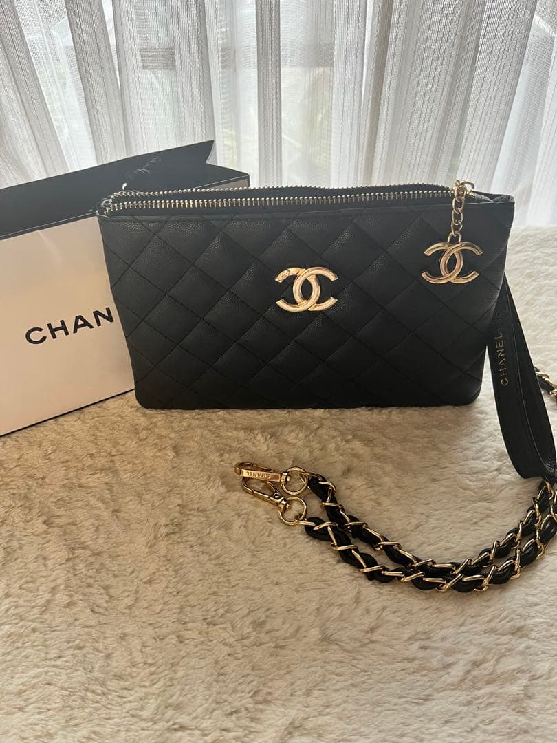 H*様 CHANEL ノベルティー⭐︎チェーン2wayショルダーバッグ
