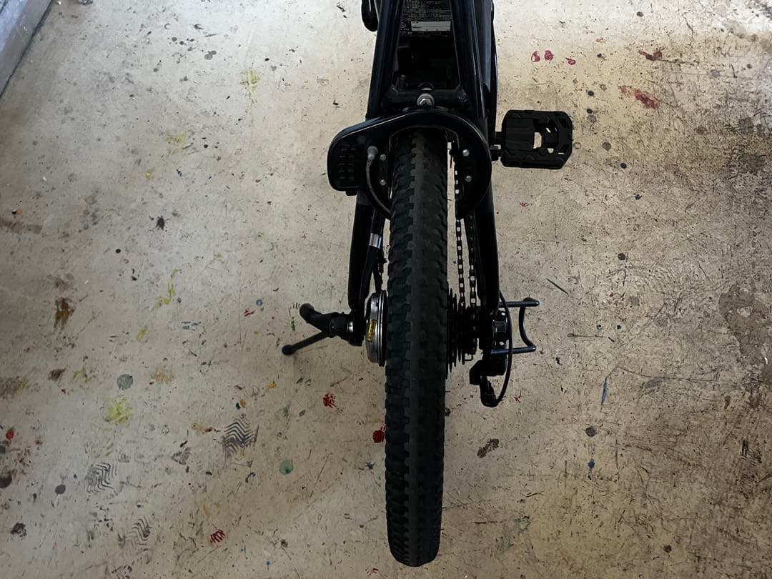 折りたたみ式電動アシスト自転車 黒 Panasonic パナソニック オフタイム