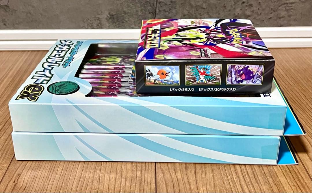 【新品・未開封】ムニキスゼロ1箱＋メガエルレイドex2箱セット