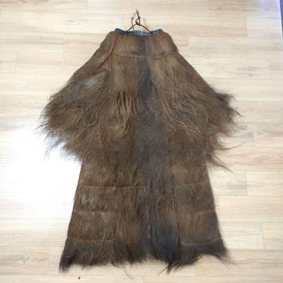 【貴重】棕櫚蓑 日本製 伝統工芸 蓑 合羽  雨具 みの かっぱ