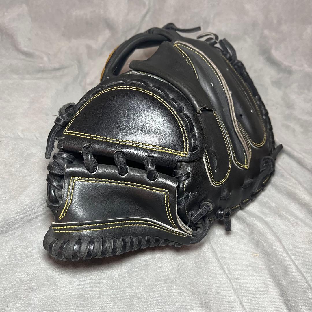 Mizuno pro 軟式キャッチャーミット　ブラック　Mマーク　値下げ不可