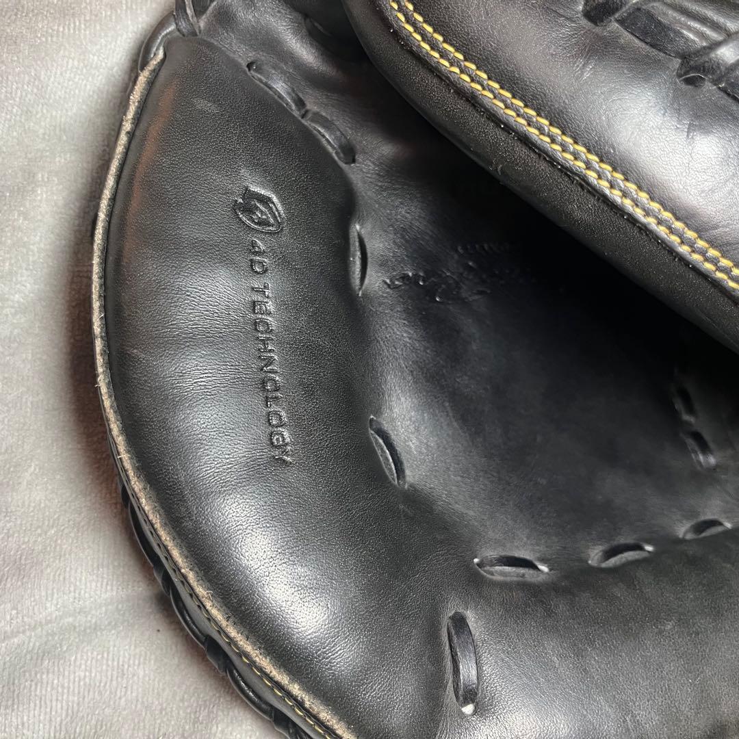 Mizuno pro 軟式キャッチャーミット　ブラック　Mマーク　値下げ不可