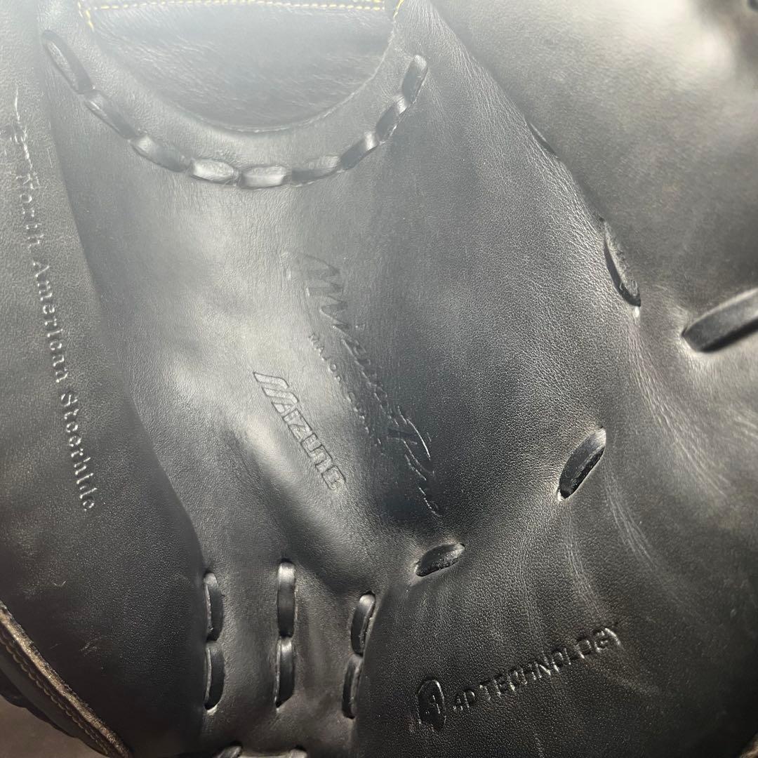 Mizuno pro 軟式キャッチャーミット　ブラック　Mマーク　値下げ不可