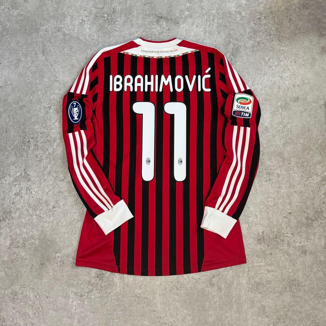 ACミラン 11/12 #11 イブラヒモビッチ 長袖 ユニフォーム