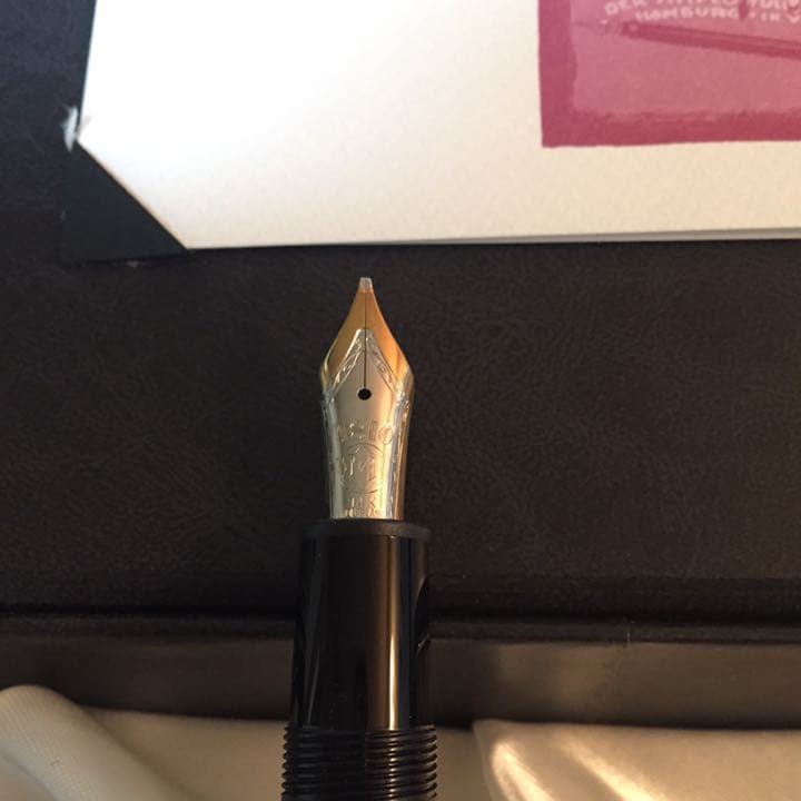 モンブラン MontBlanc 万年筆 14k インク付