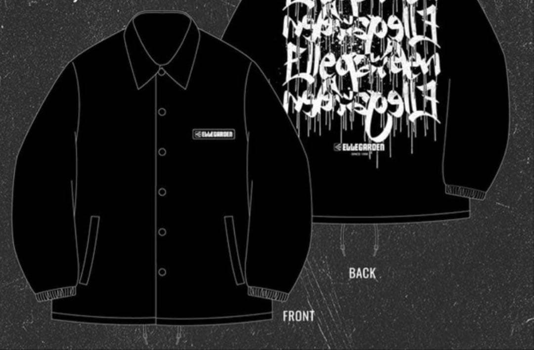 ELLEGARDEN コーチジャケット Lサイズ