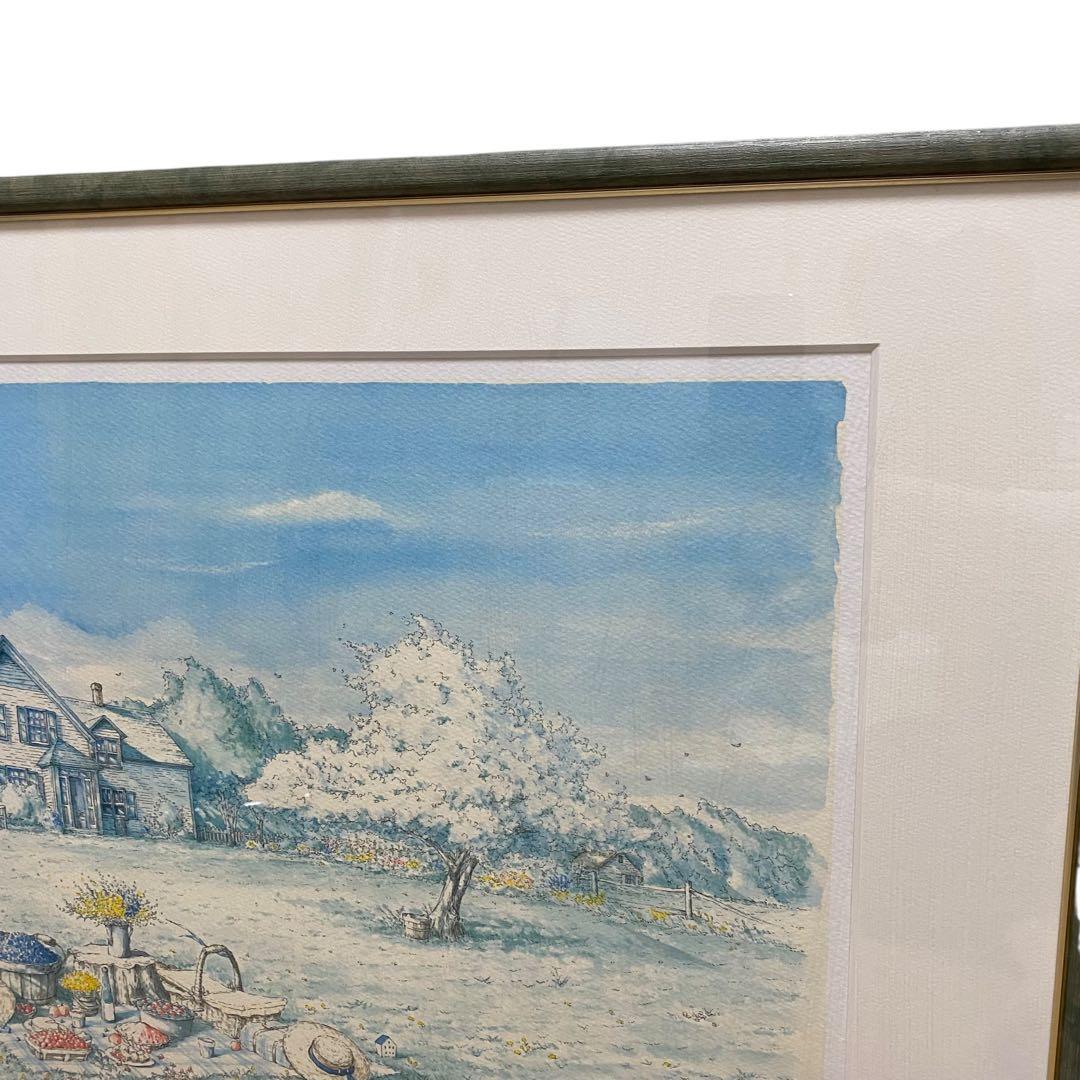 【美品】内田新哉 グリーンゲイブルズ 版画