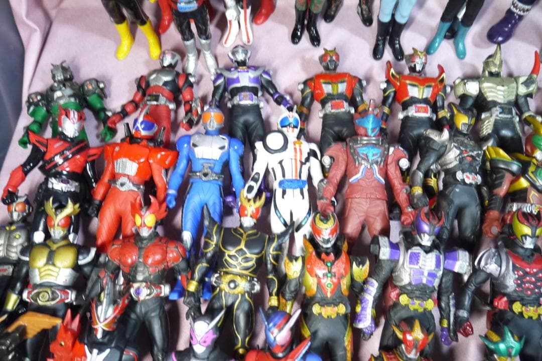 ライダーヒーローシリーズ　ビッグサイズソフビフィギュア　113体セット